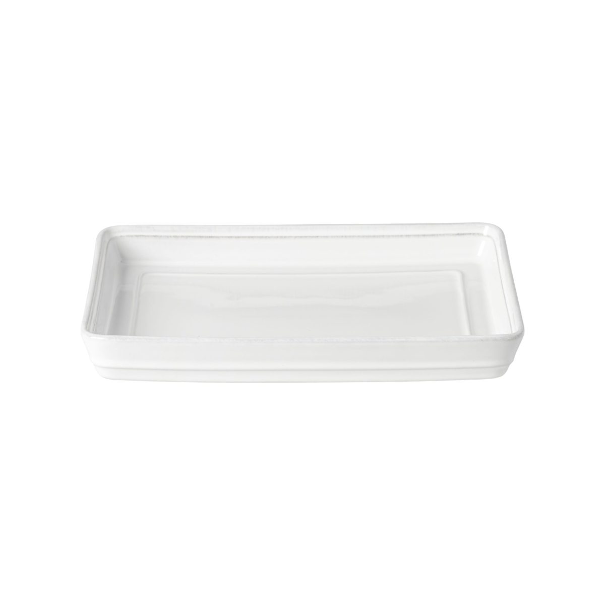 Plateau 25,1 x 18,9 cm Friso Blanc – Costa Nova