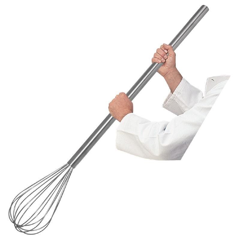 Fouet Professionnel inox pour marmite Vogue – 1016 mm