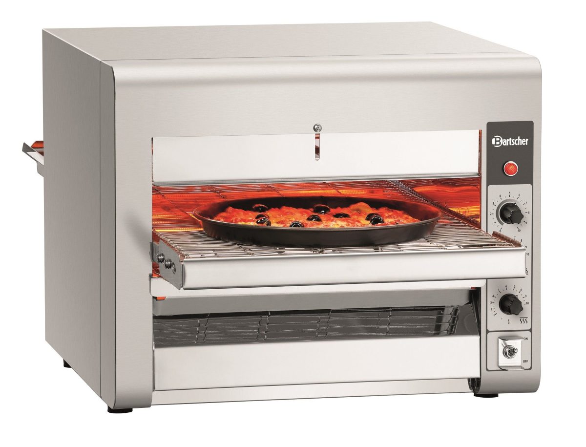 Four à Pizza à Convoyeur en Inox – 3,5 kW – Bartscher