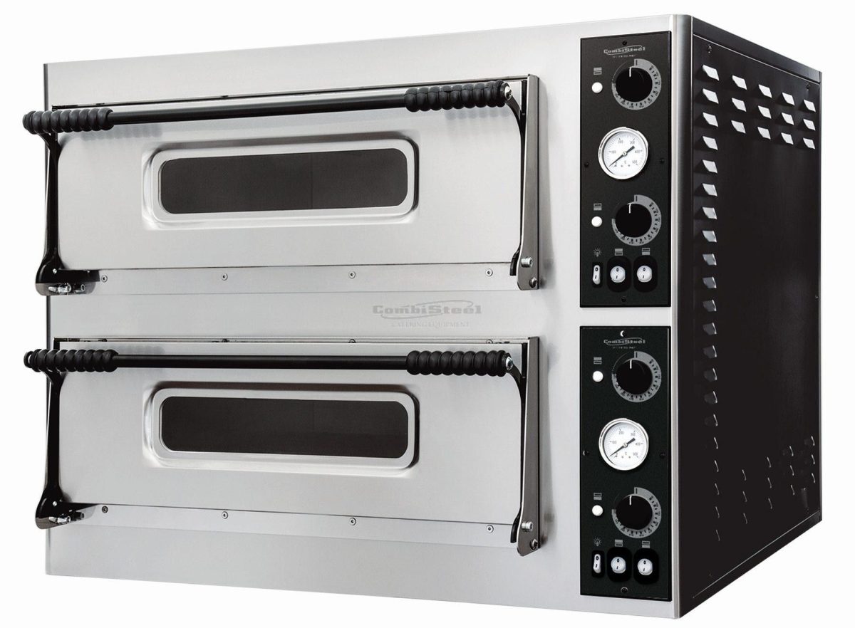 Four à Pizza Electrique Double 8 Pizzas de Ø 32 cm – Combisteel