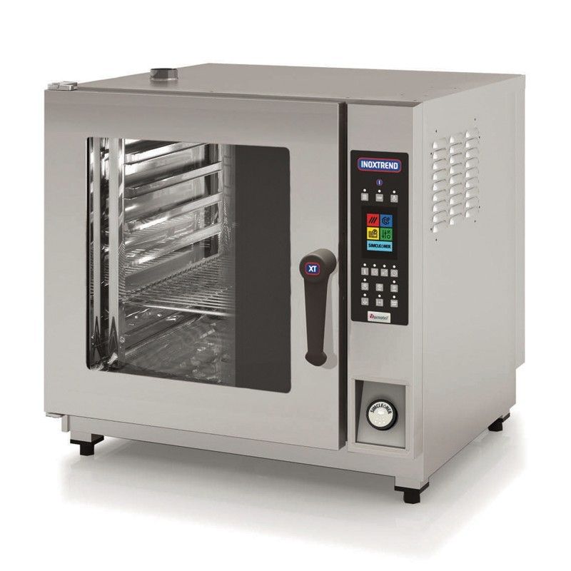 Four professionnel combiné Electrique xt Compact – Mixte à Injection Directe – 8,3 kW – Inoxtrend