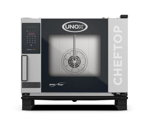 Four Professionnel 5 x GN 1/1 – CHEFTOP MIND.Maps™ ZERO Electrique – Ouverture à Gauche – Unox