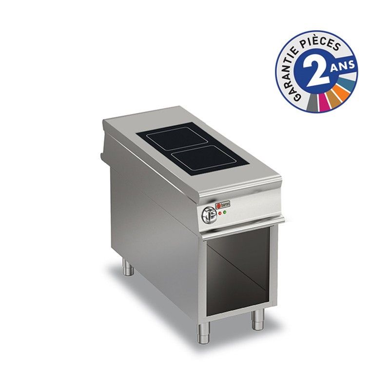 Fourneau à Induction Vitrocéramique sur meuble - 2 zones - 8 kW - Baron – Image 1