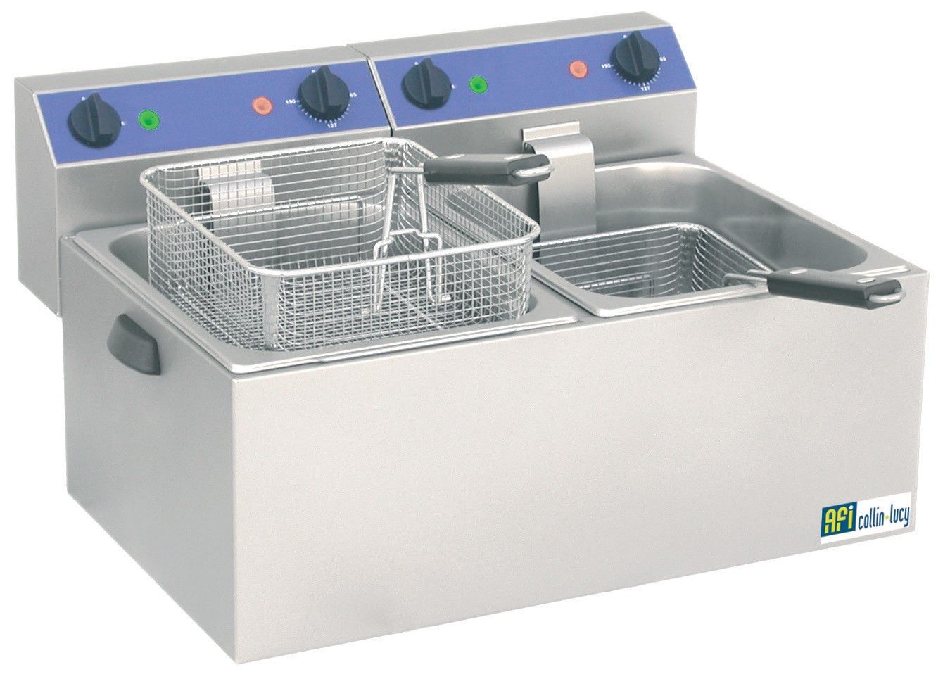 Friteuse Professionnelle de Table Série Standard - 2 x 8 L - AFI Collin Lucy – Image 1
