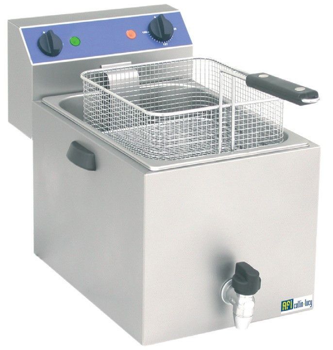Friteuse professionnelle électrique de Table Série Standard avec Vidange – 8 L – AFI Collin Lucy