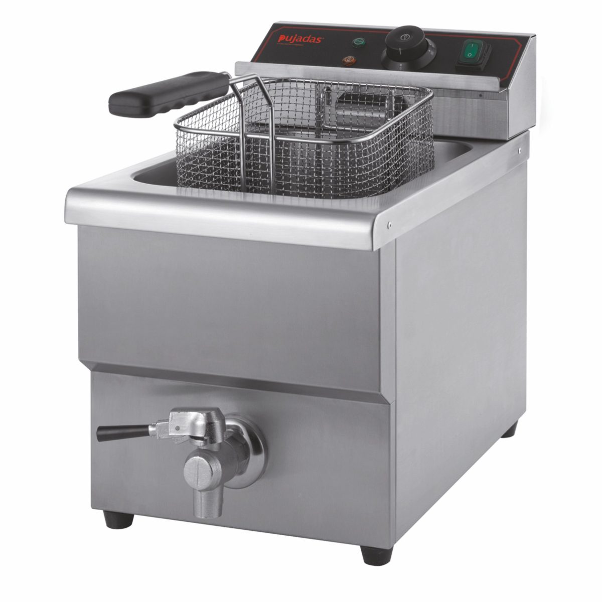 Friteuse Professionnelle 8 Litres avec Robinet Vidange – Pujadas