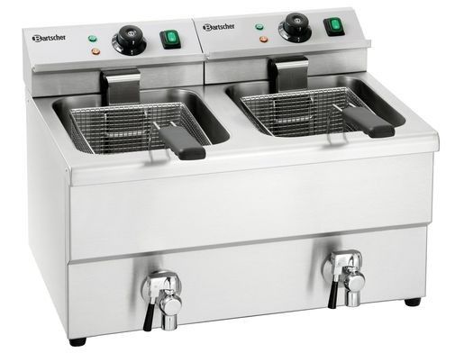 Friteuse professionnelle à poser double imbiss II – 2 x 8 Litres – Bartscher