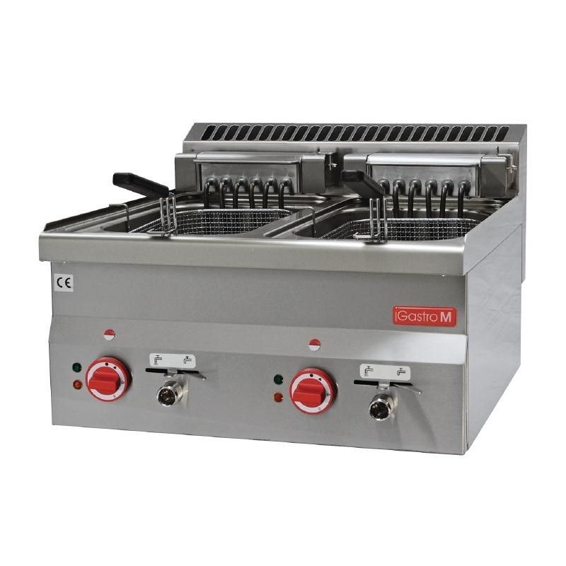 Friteuse professionnelle électrique – 2 x 10 Litres – 7,5 kW – Gastro M