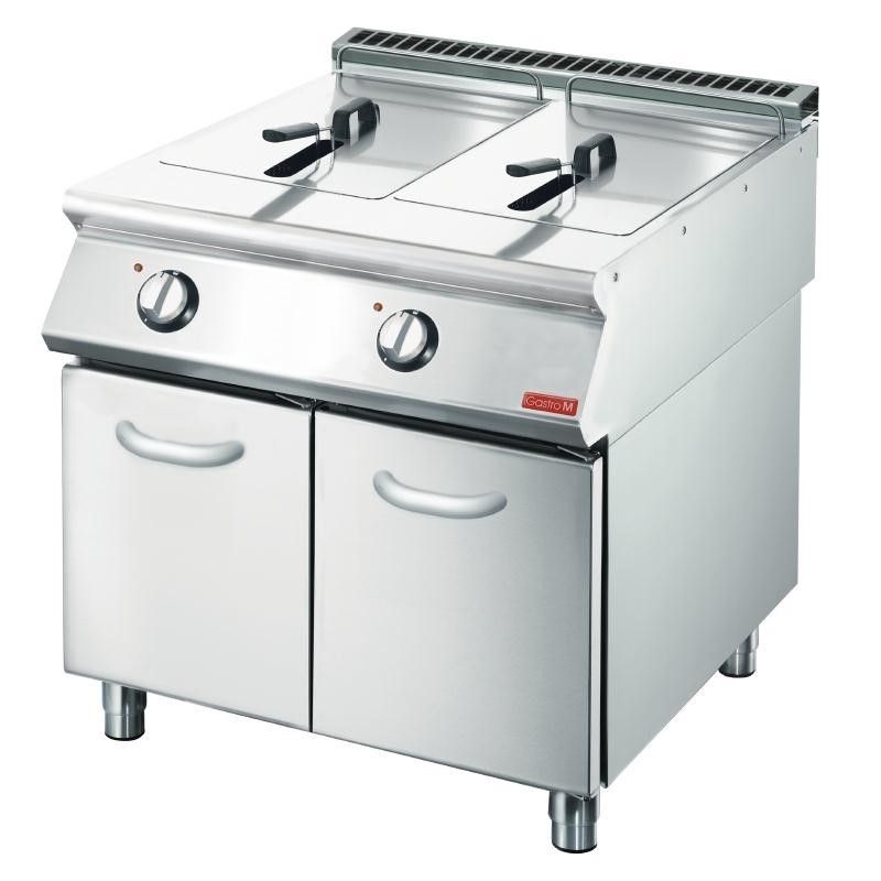 Friteuse Professionnelle Electrique 700 mm – 2 x 10 L – Gastro M