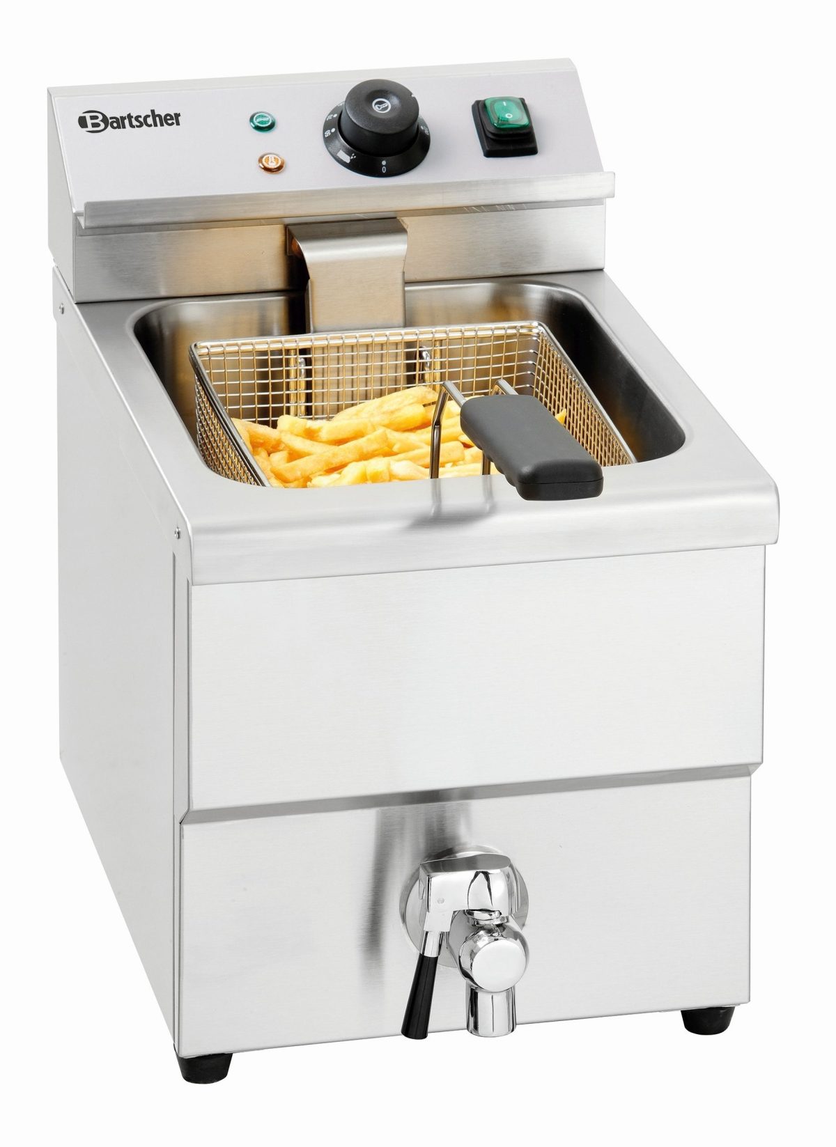 Friteuse Professionnelle à Poser en Inox – 8 Litres – Bartscher