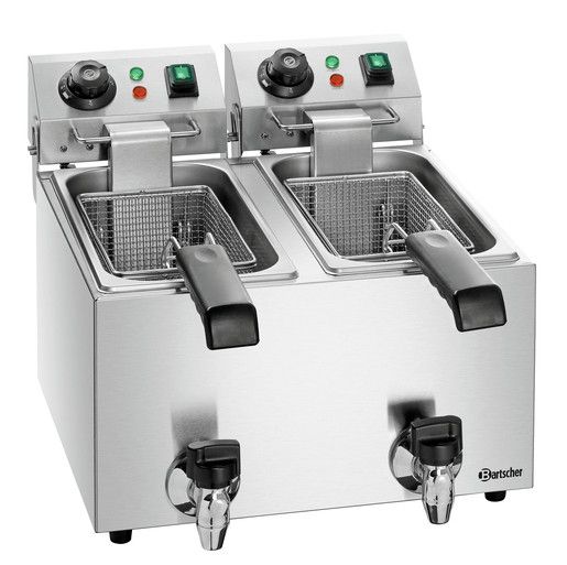 Friteuse Professionnelle Snack II Plus – 2 x 4 Litres – Bartscher