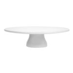 Plat à gâteau sur pied en porcelaine - 330 mm – Image 2