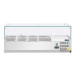Saladette Réfrigérée à Poser - 3 ou 5 x GN 1/3 et 1 x GN 1/2 - Polar – Image 3