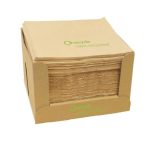 Serviettes double épaisseur en papier recyclé 330 mm - Carton de 2000 – Image 2