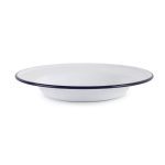 Assiette Creuse en Acier Emaillé 245 mm - Lot de 6 - Olympia – Image 2