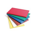 Planche à Découper Professionnelle en Polyéthylène Blanche Haute Densité - GN 1/2 - Gastro M – Image 2