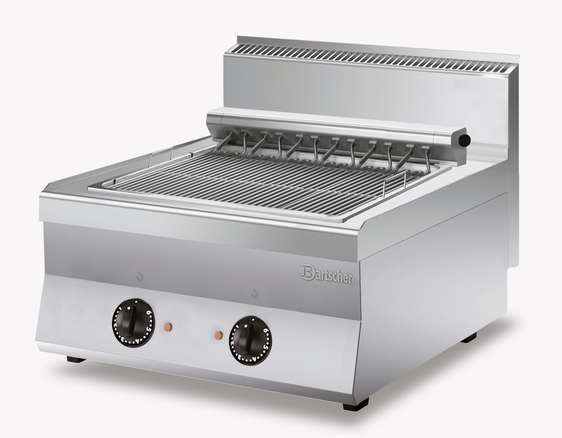 Grill nervuré en fonte électrique - Série 650 Snack - Bartscher – Image 1