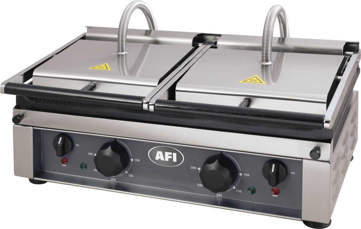 Grill Panini Double Professionnel 4 à 6 kW – AFI Collin Lucy