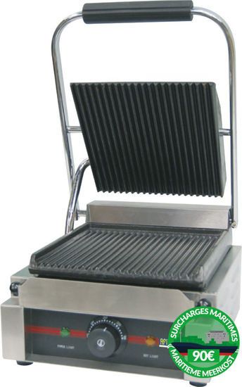 Grill Panini Rainuré – 1.8 ou 2.2 kW – AFI Collin Lucy