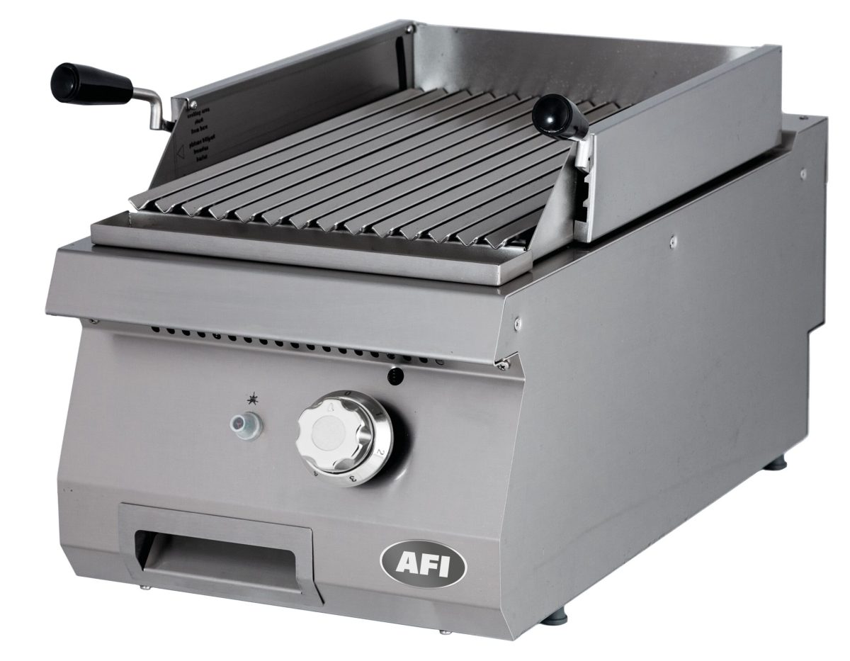 Grill sur Pierre de Lave à Poser Gaz L 400 à 800 mm – Série 900 – AFI Collin Lucy