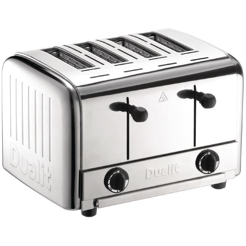 Grille Pain Professionnel Contrôle Indépendant – 4 Tranches – Dualit