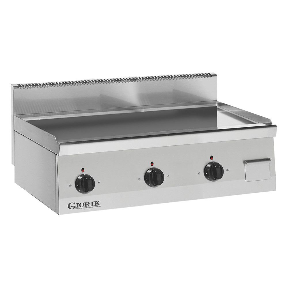 Grills Electriques, acier inoxydable, triple lisses - Giorik – Image 1