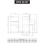 Lave-Batterie Paniers 810x700 Hauteur de passage 670 mm avec Break Tank - Hoonved – Image 5