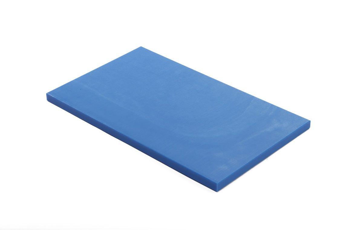 Planche à découper PEHD 500 Bleu 60x40x2 cm