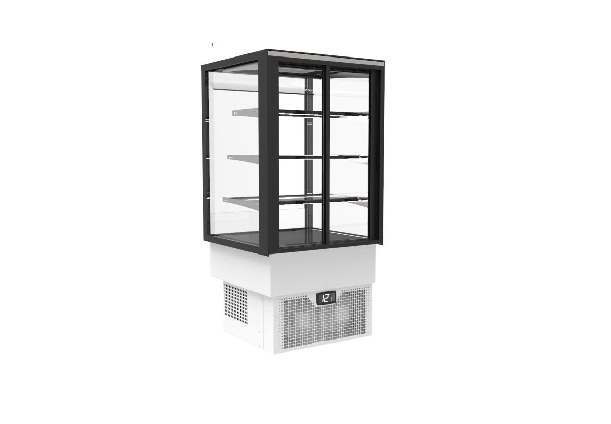 Vitrine Chaude avec Base 60 Integra drop-in Série Sahara – 2 Etagères – Sayl
