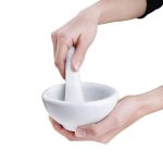 Pilon et mortier en porcelaine - Vogue 115 mm – Image 2