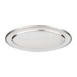 Plateau de service ovale inox 203 mm - Olympia