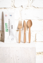 Kit Couverts 4 en 1 Eco-conçu et Réutilisable - Carton de 150 Unités - MOOM Tableware – Image 3