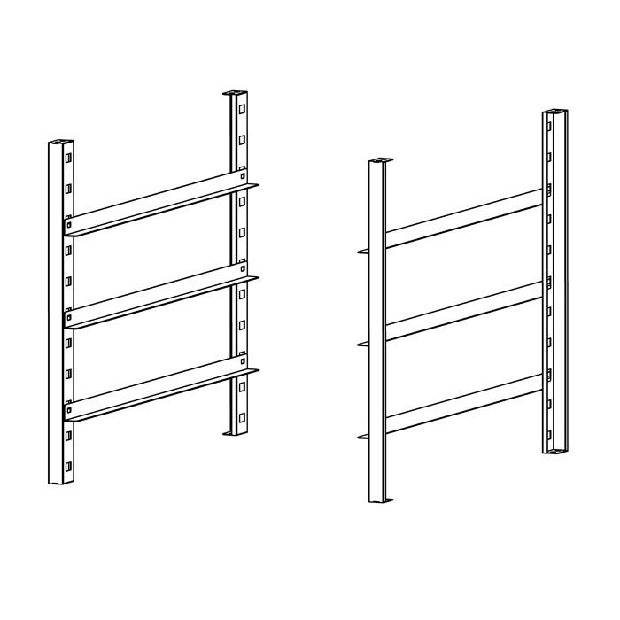 Kit Porte Plaques pour Four RG6/RG9 - Resto Italia – Image 1