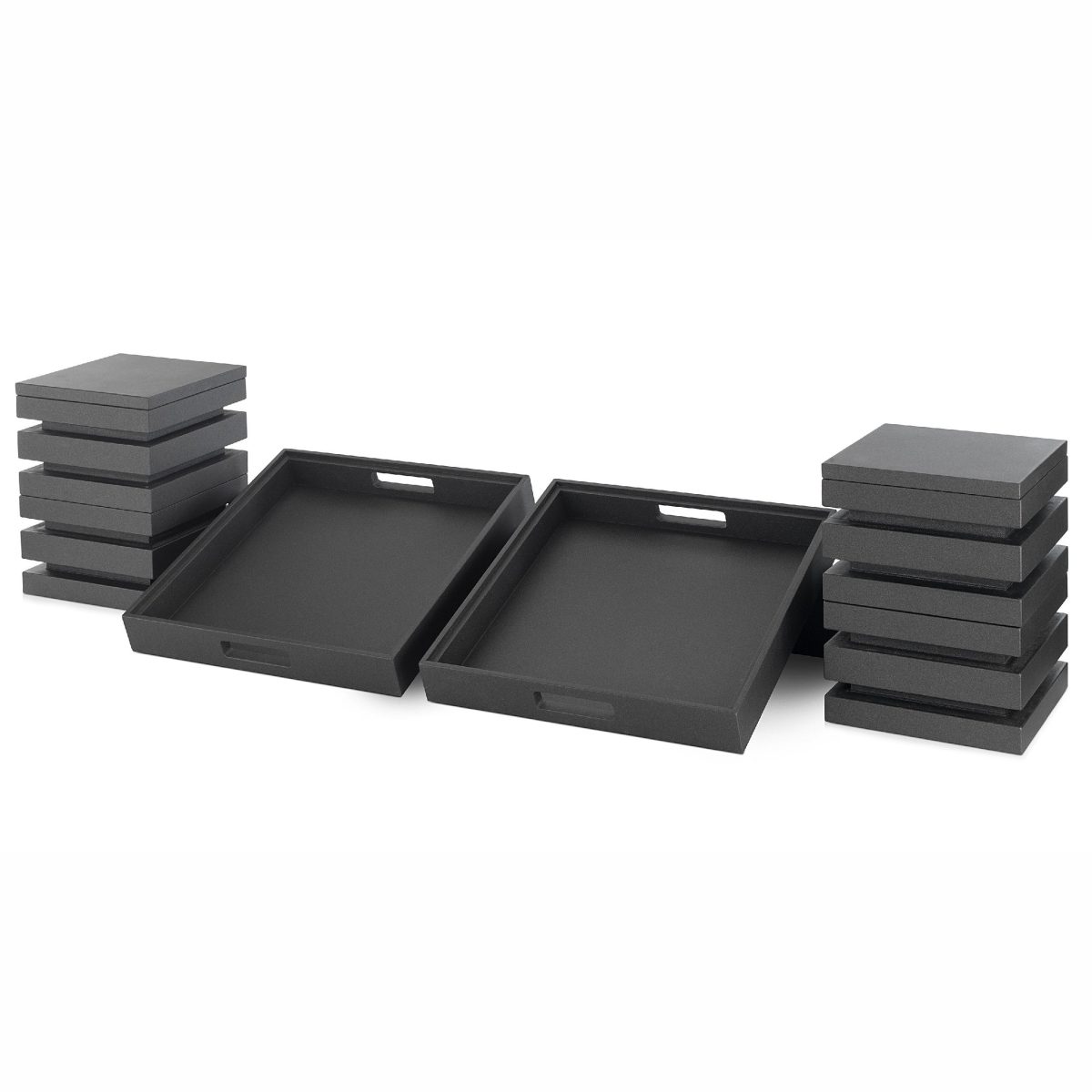 Kit Présentoir Buffet Cubic® avec 2 Plateaux 40 x 40 cm – Pujadas