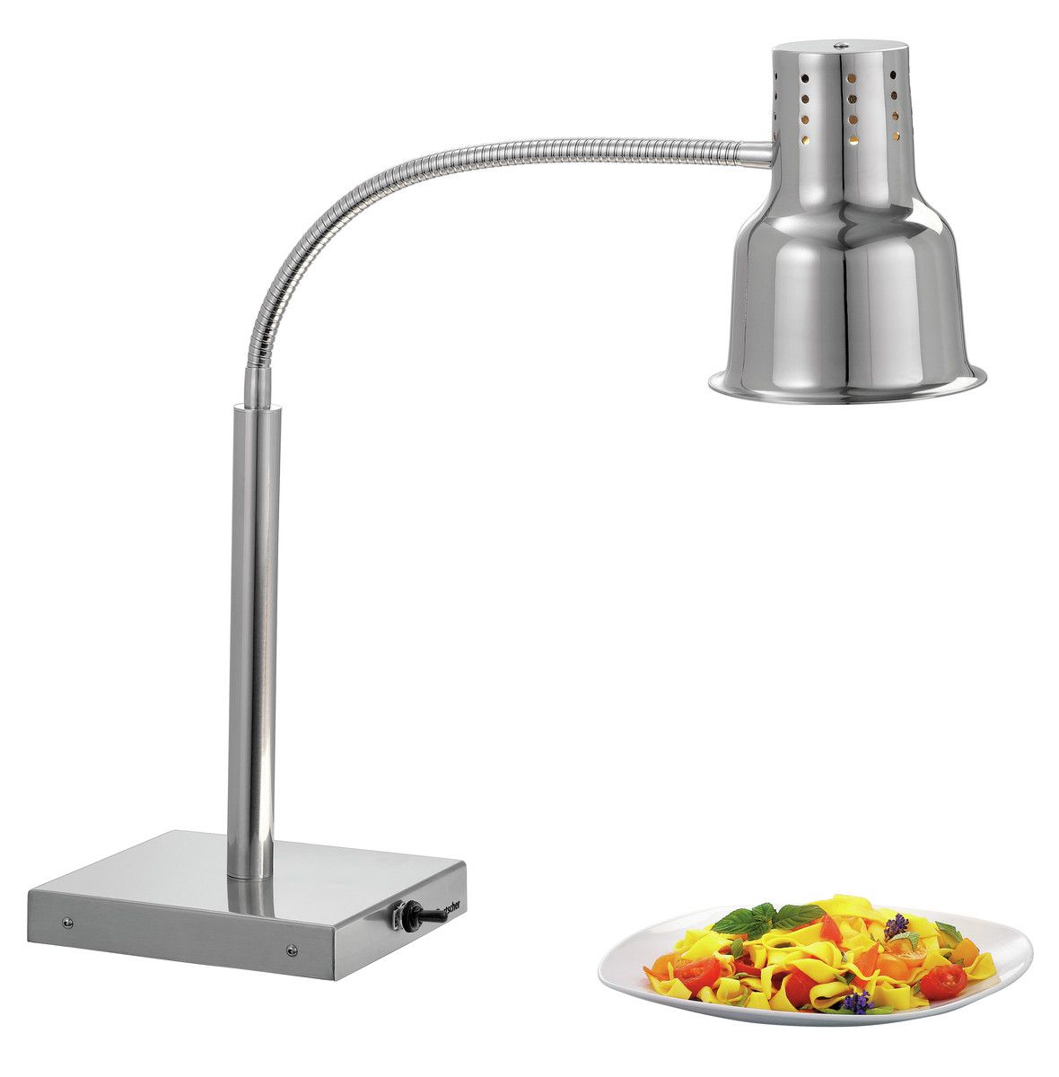 Lampe Chauffante sur Pied - acier inoxydable - IWL250ST - Bartscher – Image 1