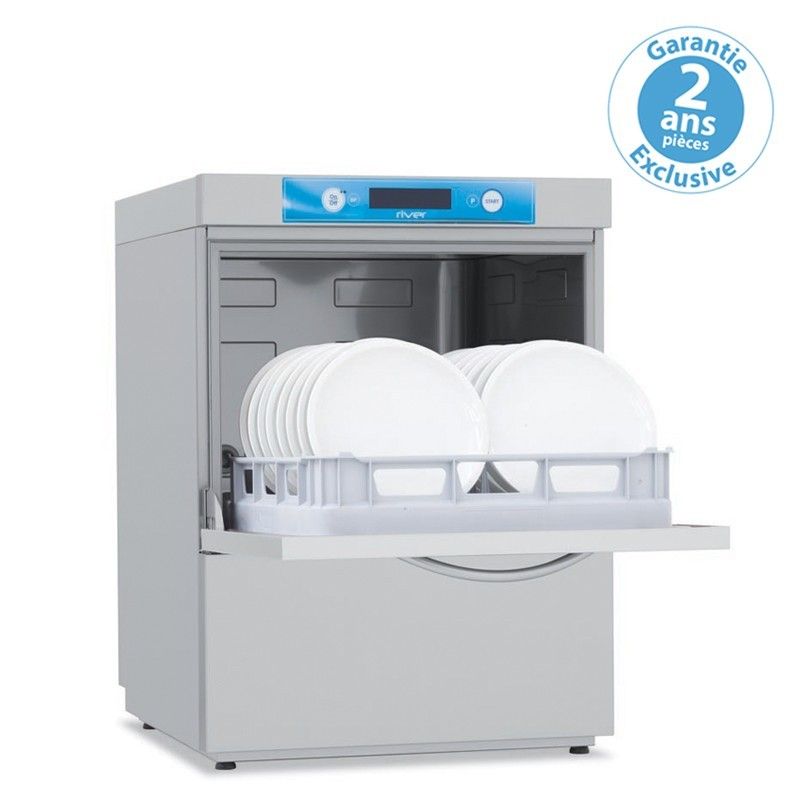 Lave-vaisselle avec pompe de vidange incorporé – 7,9 kW – panier 500 x 500 mm – Elettrobar