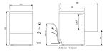 Lave-vaisselle professionnel - 6,8 kW - Triphasé - Colged – Image 2