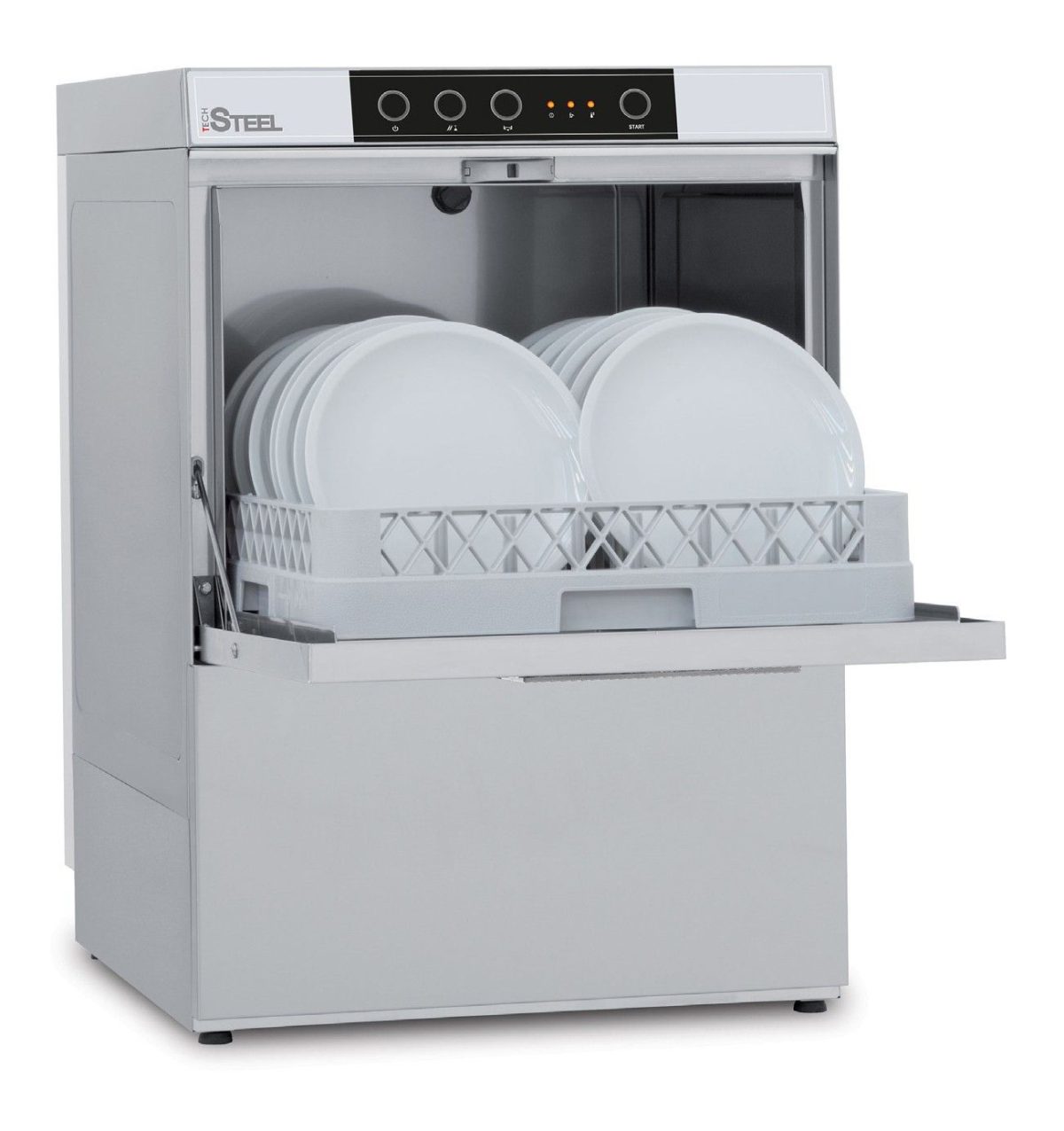 Lave-vaisselle professionnel avec adoucisseur – 5,4 kW – Triphasé – Colged