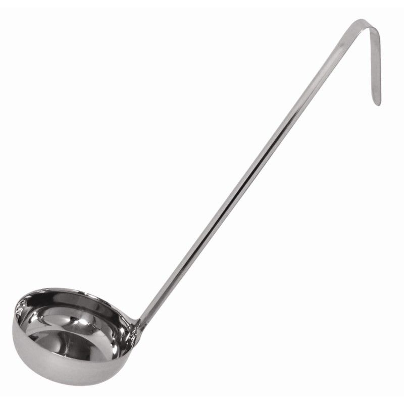 Louche professionnelle à fond plat 168 ml - Vogue – Image 1