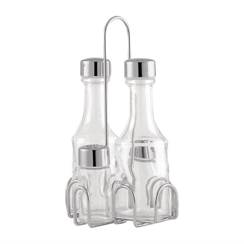 Ménagère 4 Pièces Support en Inox - Comas – Image 2