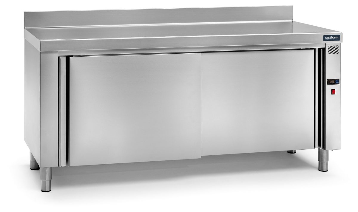 Meuble Chauffant Inox – Gamme 700 – 3000 W – Plan de Travail – Distform