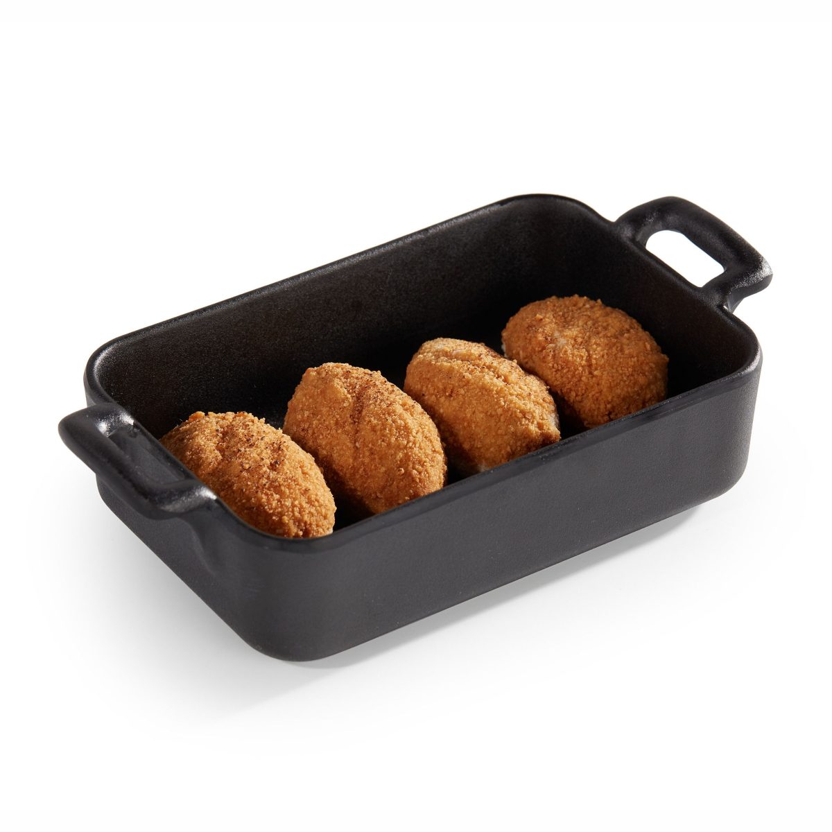Mini Casserole Rectangulaire Mélamine Noire 19,5 x 10 cm – Pujadas