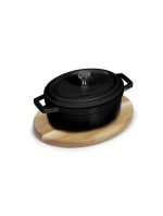 Mini Braisière Ovale avec Couvercle 13x10,5 cm - Pujadas – Image 3