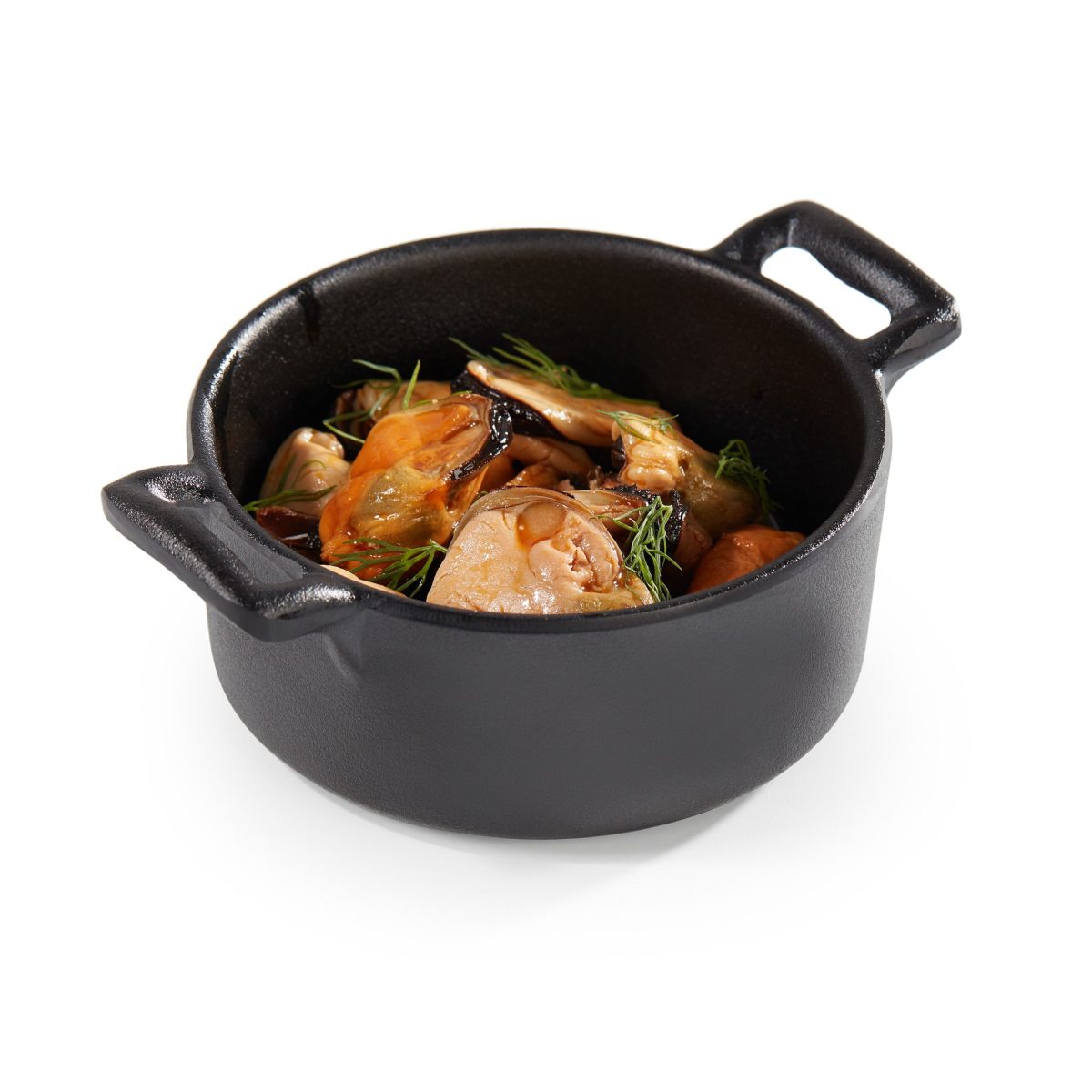 Mini Cocotte Mélamine Noire Ø 9 cm – Pujadas