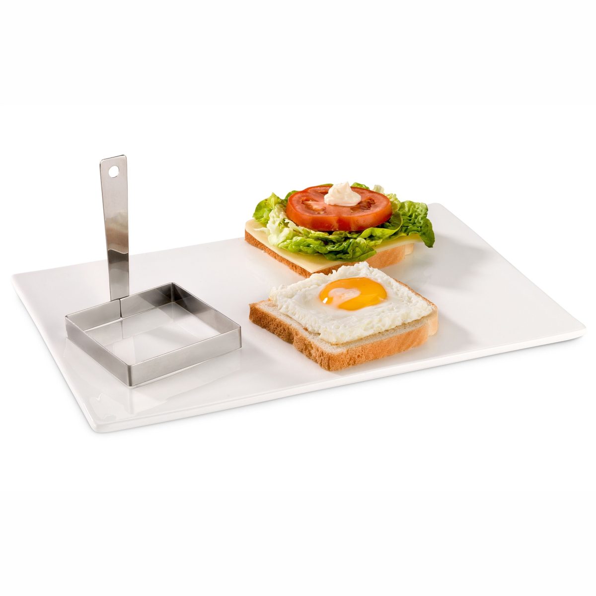Moule à oeuf Carré en Inox – Pujadas