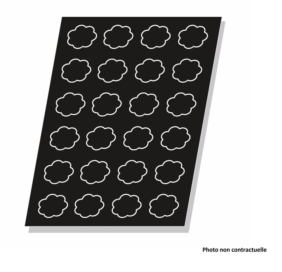 Moule Flexipan® Plaque Silicone 18 Charlottes – Pujadas