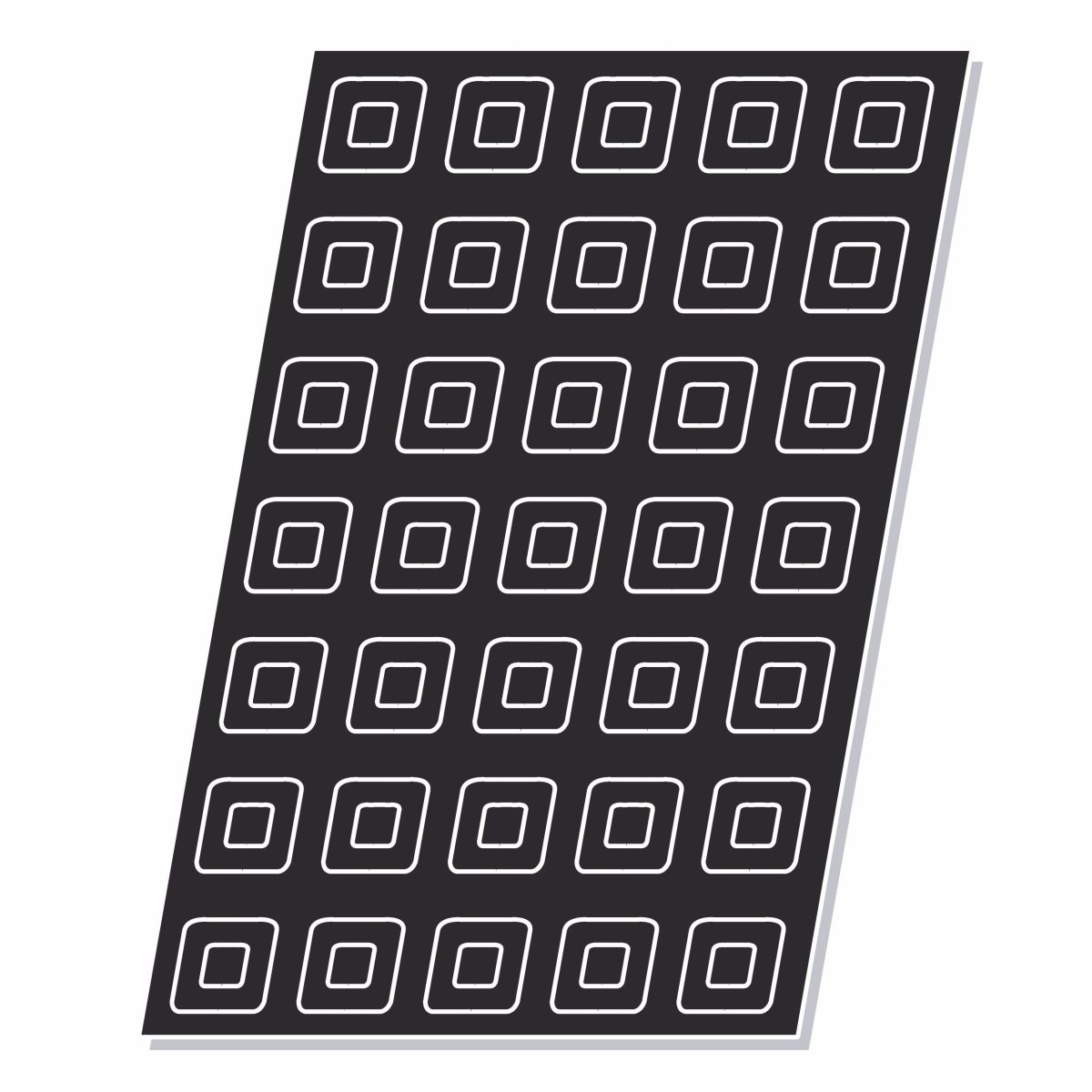 Moule Flexipan® Plaque Silicone 24 à 60 Savarins Carrés – Pujadas