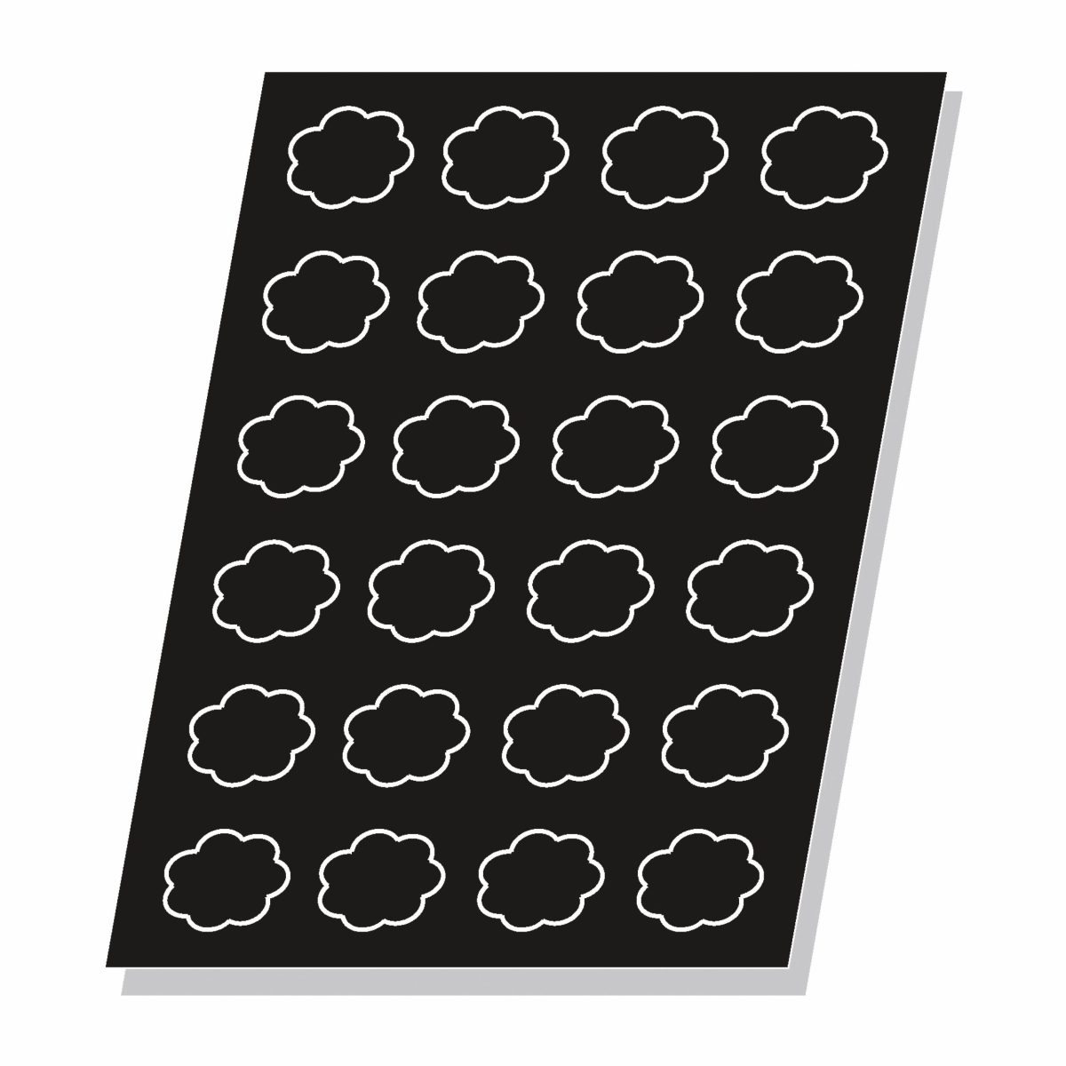 Moule Flexipan® Plaque Silicone 24 Charlottes – Pujadas