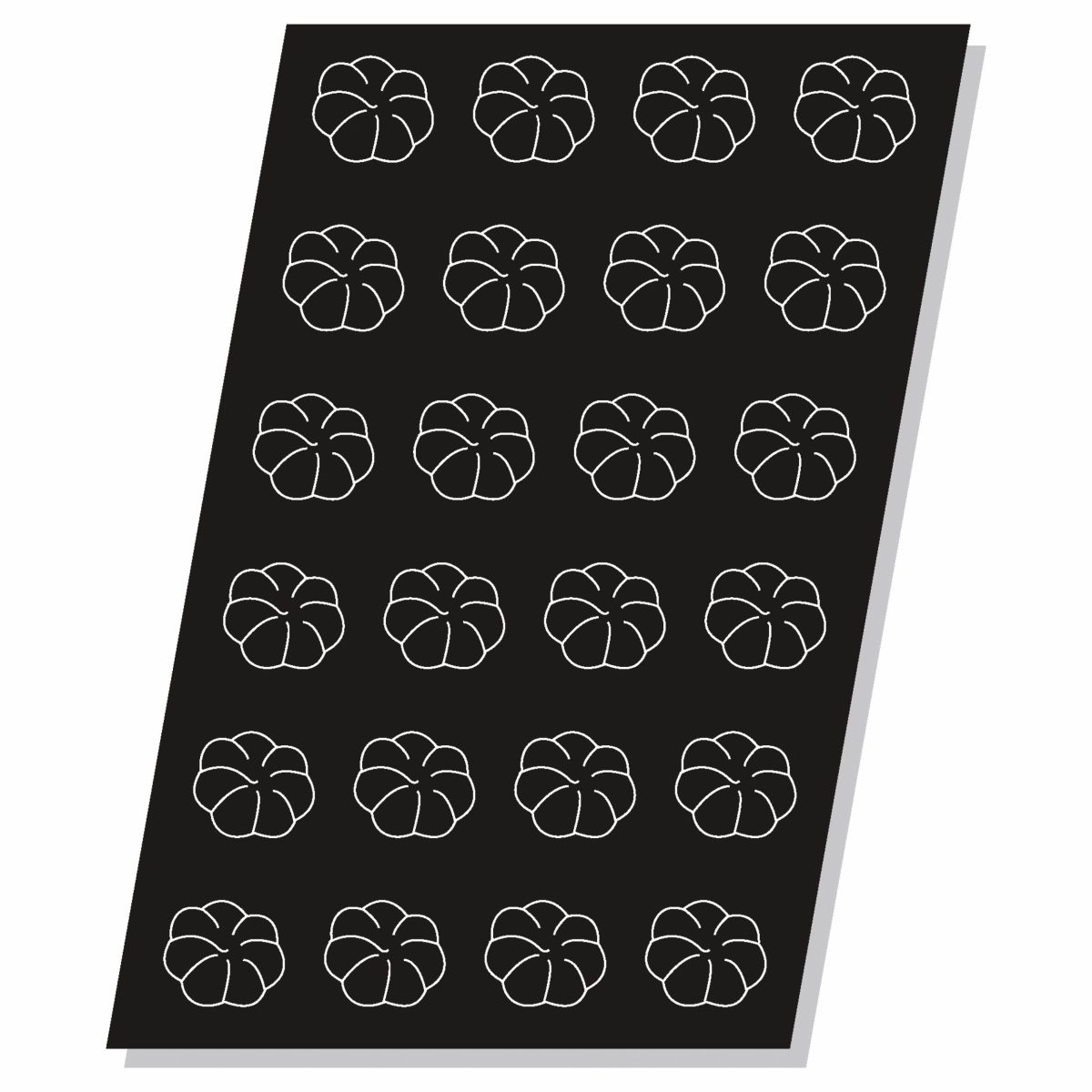 Moule Flexipan® Plaque Silicone 24 Fleurs 80 ml – Pujadas