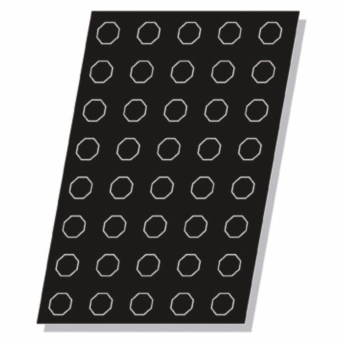 Moule Flexipan® Plaque Silicone 40 Octogones – Pujadas